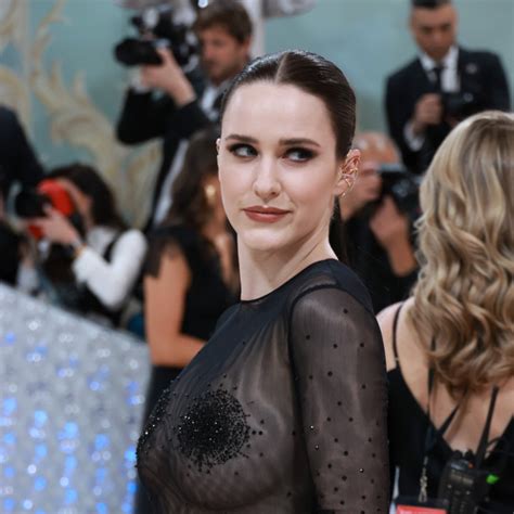 rachel brosnahan nide|Rachel Brosnahan frees the nipple at Met Gala